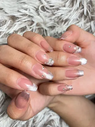 セミロング ネイル ✴︎ Delightのネイルデザイン