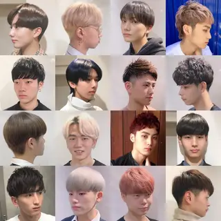 ショート カラー パーマ ヘアアレンジ メンズ 柔らか垢抜けｶﾗｰと ｶｯﾄ🫧ASUKAのヘアスタイル