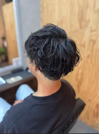 メンズ 森 いずなのヘアスタイル