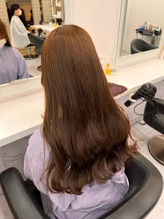 ミディアム 💖札幌カラー 指名No.1💖玲奈のヘアスタイル