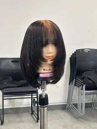 ロング 透明感ベージュ 🎀Anju/渋谷のヘアスタイル