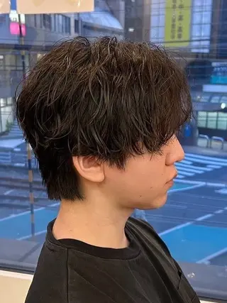 パーマ メンズ 🌸暖色髪質改善 MEI🌸のヘアスタイル