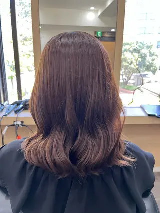 ミディアム カラー (kakko) ayumiのヘアスタイル