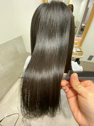 ロング 美髪クリエーター テラダタエコのヘアスタイル