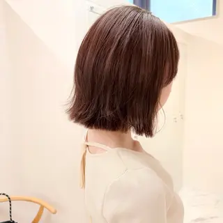 ミディアム カラー 🍒透明感カラー/ セット/SAKURAのヘアスタイル