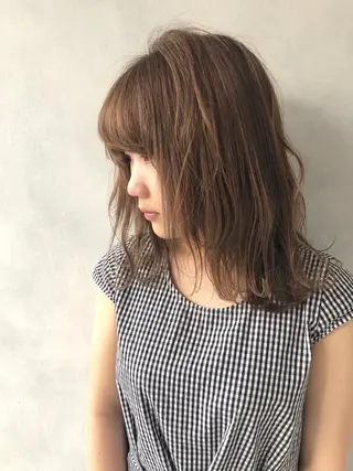 ミディアム 小澤大輔 YOLO hairのヘアスタイル