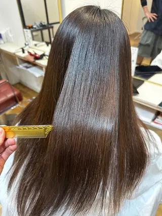 ロング 美人髪 ラボのヘアスタイル