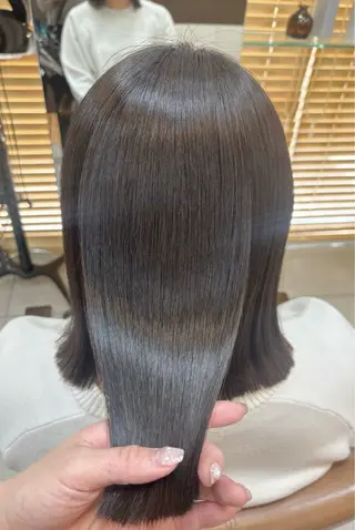 ミディアム 頭皮×髪質改善 透明感カラー💎中村のヘアスタイル