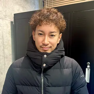 パーマ メンズ yui 🎀 Men's 特化のヘアスタイル
