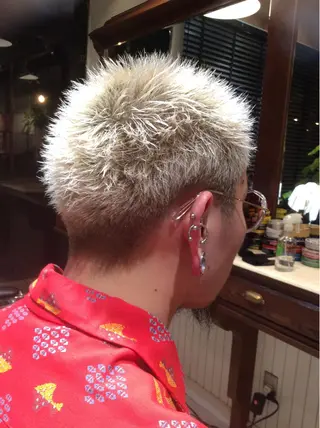 ショート メンズ アルガ ダイキのヘアスタイル
