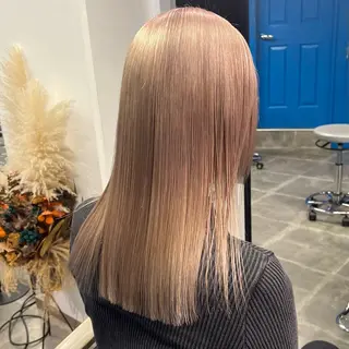 セミロング カラー 大田吏晃❤️‍🔥 美髪特化のヘアスタイル