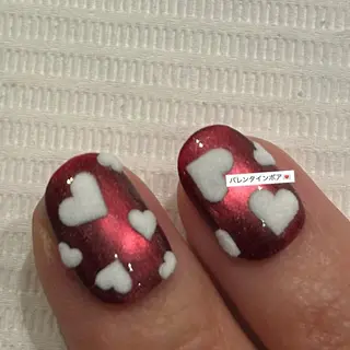 ネイル パラあり！フィルイン 美フォルムのネイルデザイン