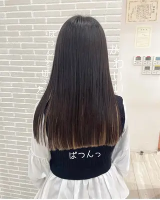 ロング 光石 季世のヘアスタイル