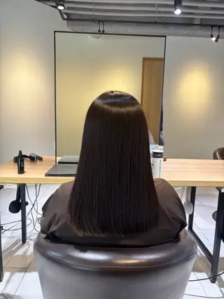ロング 尾形 百花のヘアスタイル