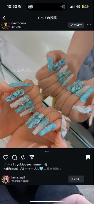 ネイル Rei _Nail 新宿のネイルデザイン