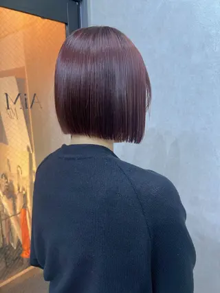 ショート カラー YUI ハイトーンカラーのヘアスタイル
