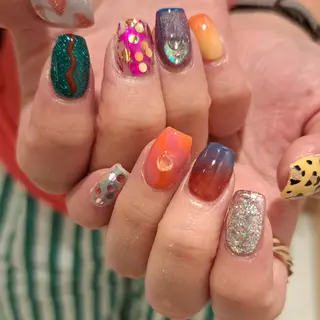 ネイル Nail mood デザイン持ち込みokのネイルデザイン