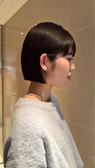 ショート ボブ/ショート 吉田竣のヘアスタイル