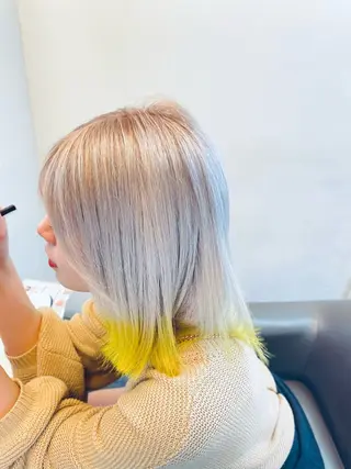 カラー 上野 泰誠のヘアスタイル