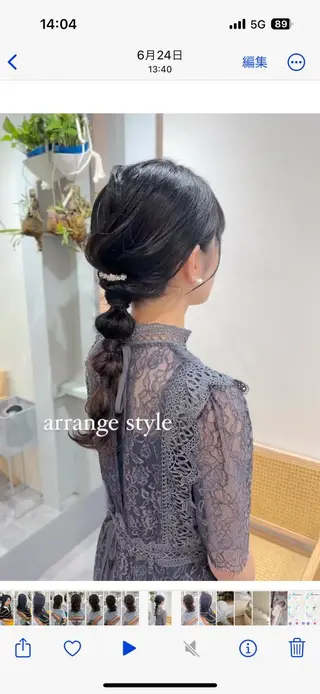 ロング 似合わせ大得意美容師 .Haruka.のヘアスタイル