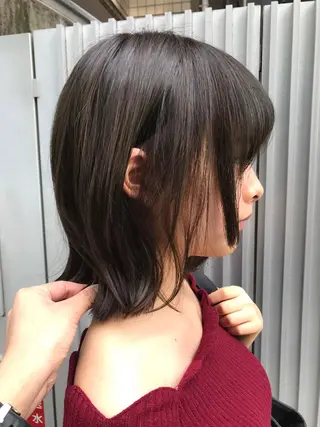 ミディアム カラー nico【代表】 市川 拓也のヘアスタイル
