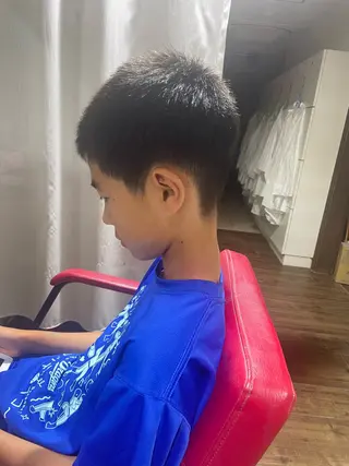 メンズ キッズ 兼松 美香のヘアスタイル