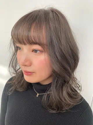 カラー 石井 潤のヘアスタイル