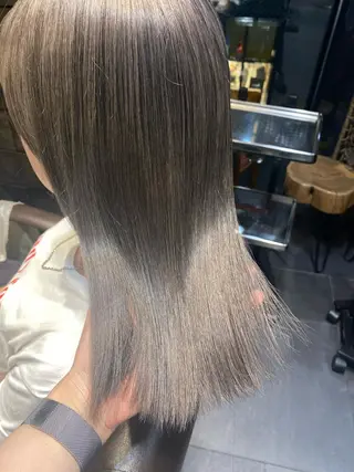 ミディアム カラー 銀座/MINX 宇都 愛梨/似合わせカットのヘアスタイル