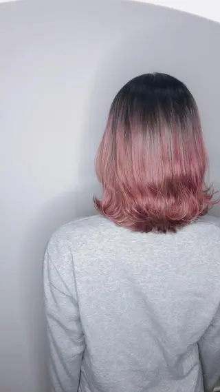 ショート カラー NINE+/代表 ブリーチ特化型サロンのヘアスタイル