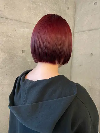 ショート カラー マンツーマン/ハイ トーン/HIROKIのヘアスタイル