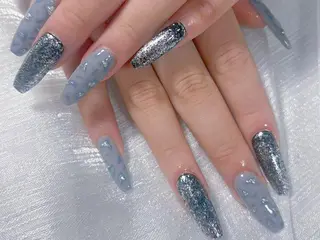 ネイル 🐳彩羽チップ 長さだし専門🐳のネイルデザイン