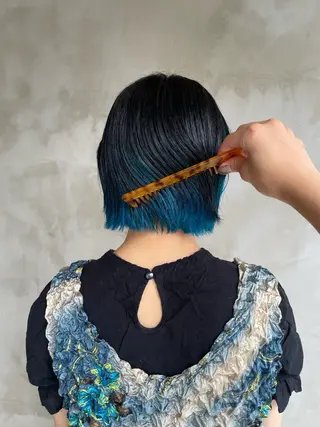 カラー 鎌田 梨瑚のヘアスタイル