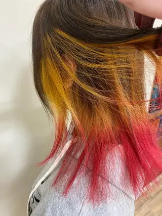 カラー SALOWIN栄 高須大貴のヘアスタイル