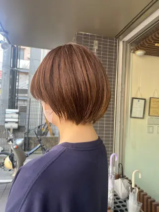 ショート 大貫 遥菜のヘアスタイル