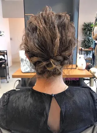 ヘアアレンジ mu ku.のヘアスタイル