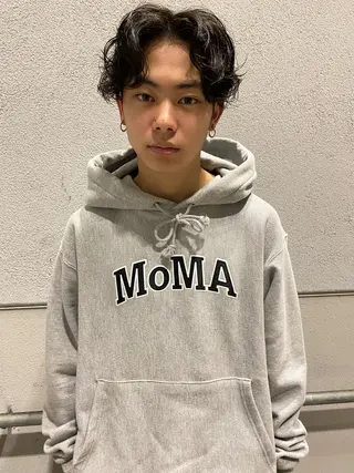 ショート パーマ メンズ 💈メンズ短髪特化 ✂︎伊藤大輝💈のヘアスタイル