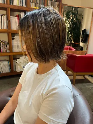 ショート 🌀メンズパーマ🌀 平川海夢のヘアスタイル