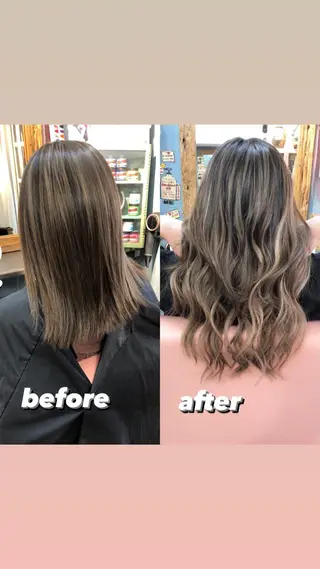 ロング 美魔女 美容師NAOのヘアスタイル