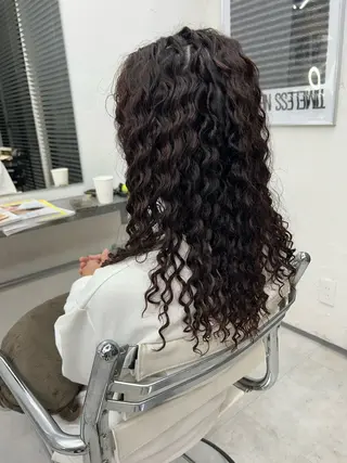 ロング 田口 莉奈のヘアスタイル