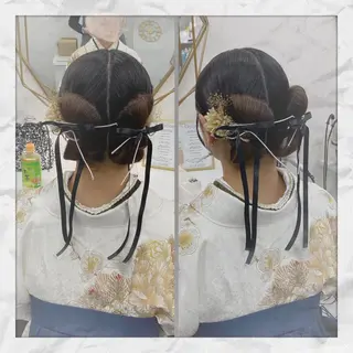 ロング ヘアアレンジ ヘアセット/着付け 𓇼 まつもと𓇼のその他イメージ