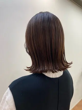 ミディアム カラー 店長 ✂️ムラカミ キラリのヘアスタイル