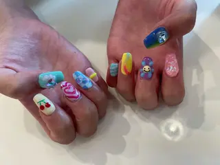 ネイル ♡ビジュール♡ NAIL &まつ毛のマツエク・マツパデザイン