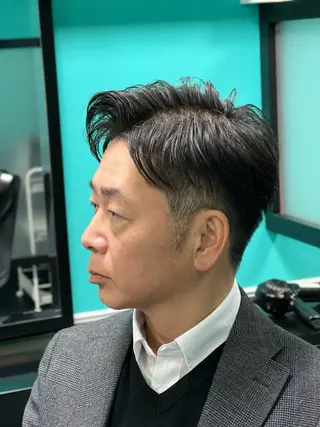 ミディアム 【メンズカット】 。のヘアスタイル