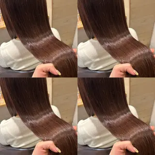 ロング カラー レイヤーカット/ 縮毛矯正🇰🇷早坂のヘアスタイル