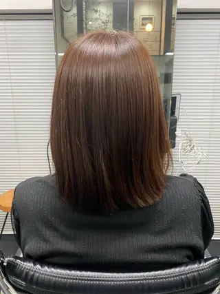 ミディアム 宇野 鈴花のヘアスタイル