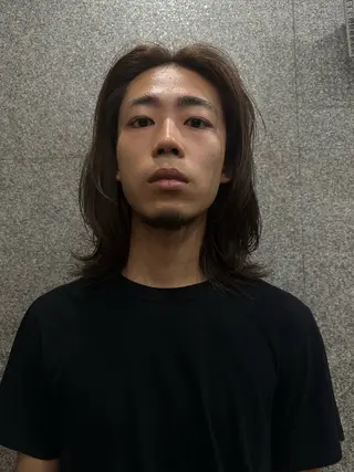 ミディアム カラー メンズ ショートカットパー マ🫧kotoneのヘアスタイル