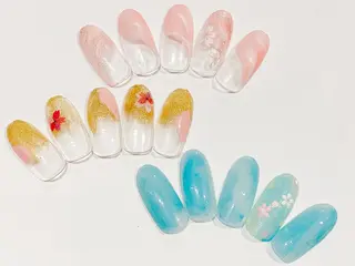 ネイル ☀️9:00受付可能 Rakuunのんのネイルデザイン