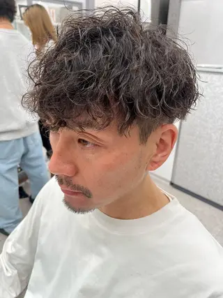 パーマ メンズ 🍐シャドウパーマ メンズ特化/守岡🍐のヘアスタイル