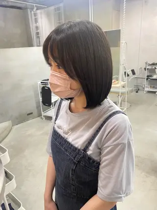 ショート カラー 前橋 姫奈のヘアスタイル