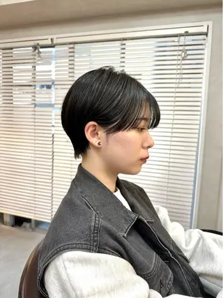 ショート カラー 🍃ショートヘア🍃 北林春樹のヘアスタイル